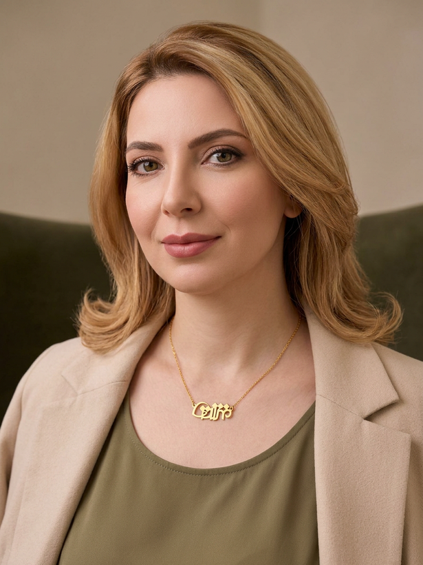 گردنبند طرح عشق