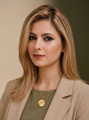 گردنبند طرح دست