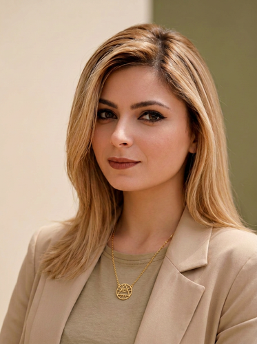 گردنبند طرح چشم جهانبین