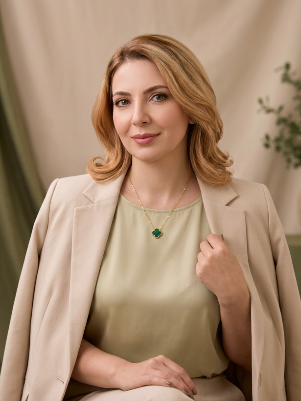 گردنبند ونکلیف سبز