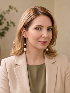 گوشواره دو مروارید