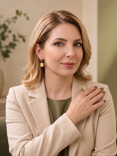 گوشواره مربعی آویز