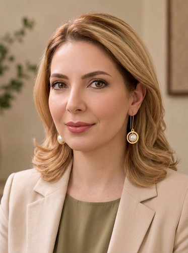 گوشواره مرواریدی آویز لیزری